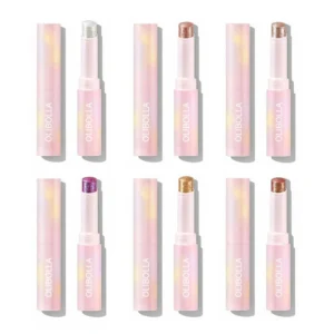 OLIBOLLA Crystal Jelly Glaze Stick - Multi-Use Highlighter Eyeshadow & Shimmer Lip Balm
