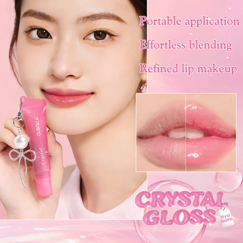Crystal Lip Gloss Hydrating Non Sticky Hyaluronic Acid Oli Majnutw3 3