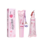 OLIBOLLA Ice Cream Lip Gloss with Pendant, Hydrating Plumping Glossy Lip Care
