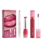OLIBOLLA Volume Lip Sculpt Trio Set - Matte Lip Liner, Glossy Lip Stain, Soft Lipstick