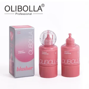OLIBOLLA Little Bottle Liquid Blush Press Blusher Water-Light Formula Natural Korean Makeup