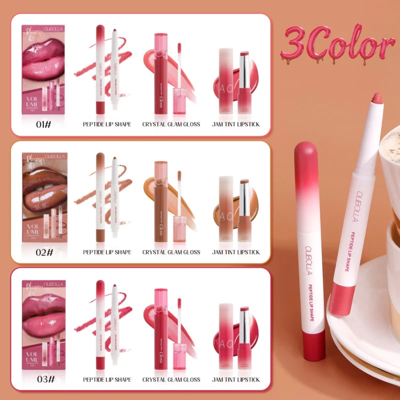 Olibolla Lip Sculpt Trio Makeup Set Oli 475zszst 5