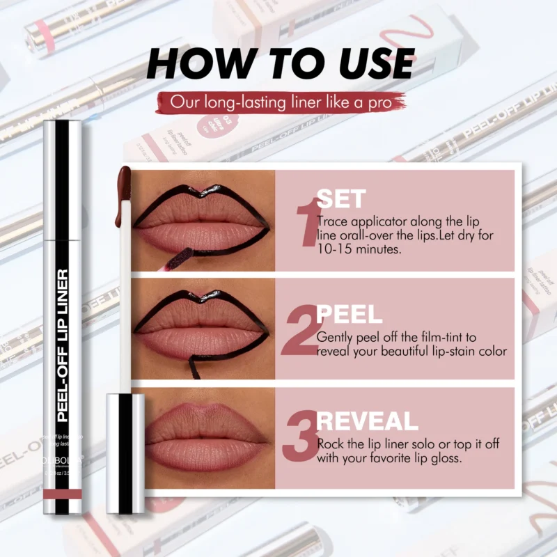 Peel Off Lip Liner Lip Stain Oli Ge5gr289 4