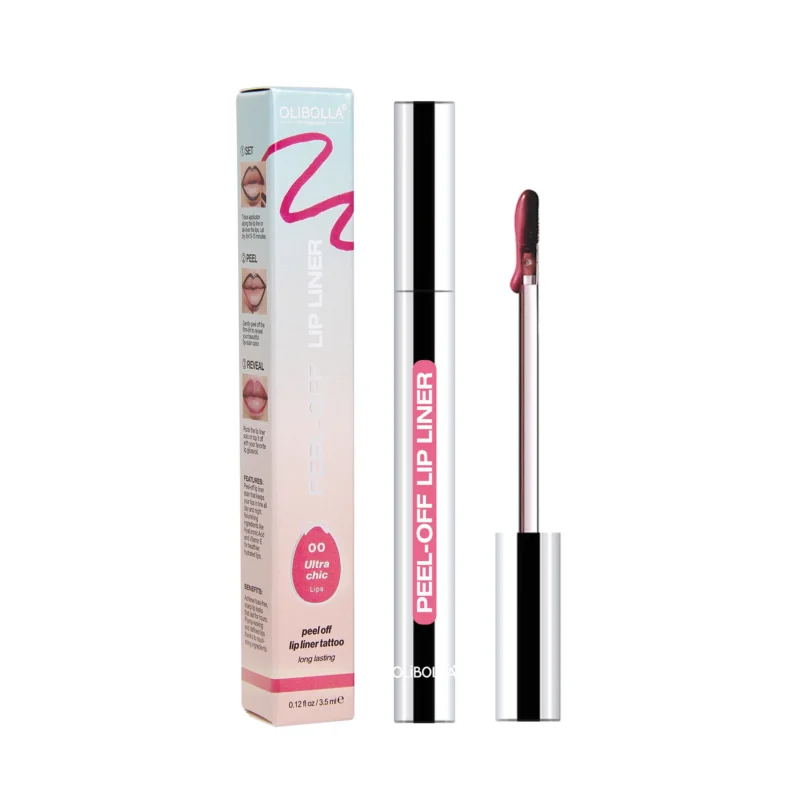 OLIBOLLA Peel Off Lip Liner Tattoo, Long Lasting & Waterproof Lip Liner, 8 Colors