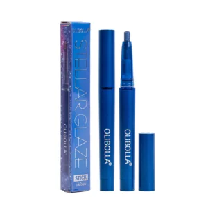 OLIBOLLA 12-Color Stellar Glaze Stick Shadow with Built-in Sharpener